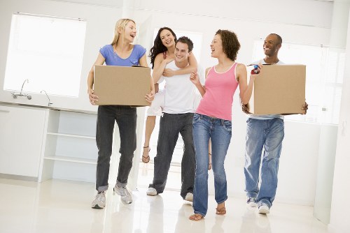 Flexible man and van support for a Canary Wharf office move