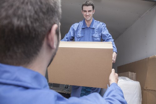 Accessibility-focused moving service website in Canary Wharf