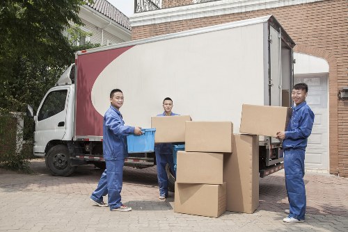 Close-up of public liability insurance concept for a removal job