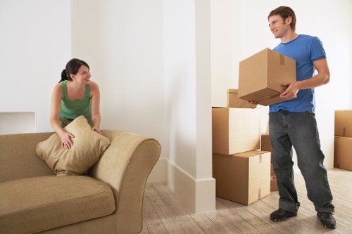 Loading and delivery help for Canary Wharf residential and commercial customers