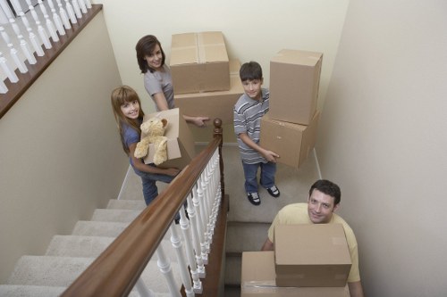 Office move support for a Canary Wharf commercial property